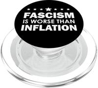 Resist Fascism is Worse Than Inflation No Kings Anti-Fascism PopSockets PopGrip pour MagSafe