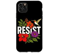 RESIST Floral Political Protest Feminist Resist Coque pour iPhone 11 Pro Max