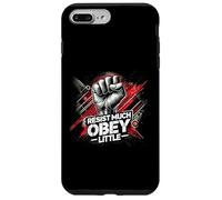 Resist Much Obey Little - Une déclaration de solidarité Coque pour iPhone 7 Plus/8 Plus