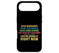Resist Prevent Fascism Anti-Fascism Retro Quote Coque pour iPhone Air