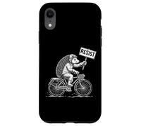 Resist Retro Edgy Subtle Protest Coque pour iPhone XR