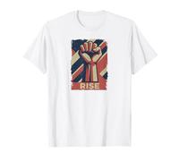 Resist Star Revolution Rebellion Retro Black T-Shirt