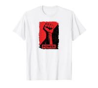Resist Star Revolution Rebellion Retro Black T-Shirt