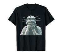 Resist Statue de la Liberté Pleurer Protest Égalité Hommes Femmes T-Shirt