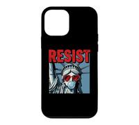 Resist Statue Liberty Bubblegum Protest Equality Coque pour iPhone 12 Mini