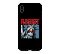 Resist Statue Liberty Bubblegum Protest Equality Coque pour iPhone XS Max