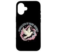 Resist Statue Liberty Cat Equality Rétro Edgy Subtle Protest Coque pour iPhone 16