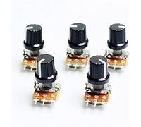 Résistance 1 pièce WH148 Potentiomètre 1K 10K 20K 50K 100K 500K Ohm Résistance 3 broches Linéaire Taper Rotary Potentiomètre Accessoires spécialisés (Taille : 500K Ohm)