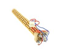 DIFF - Résistance stéatite tete carrée cablée 2400W, 430mm, TC - DIFF pour Atlantic : 029760/060479