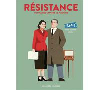 Résistance 40 figures contre le nazisme - Sylvie Baussier - Gallimard jeunesse - cartonné - Document jeunesse