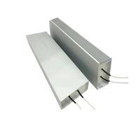 Résistance à boîtier aluminium 1000 W, 1200 W, 1500 W, résistance trapézoïdale, résistance de freinage, résistance d'ascenseur (1 pièce)(5 ohm,1500w)