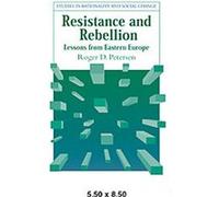 Resistance and Rebellion, Studies in Rationality and Social Change Roger D. Petersen (Auteur)
