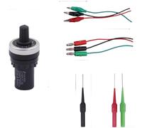 Resistance Automotive Tes Signal Simulator Workshop Portable - Capteur de circuit de diagnostic avec cadran rotatif variable pour contrôle (pour les véhicules)