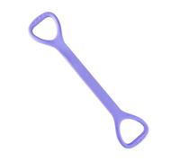 Resistance Band - Figure 8 Silicone Exercise Straps with Handles, Work Out Resistance Bands with Durable Non-Slip Design, Fitness Training Tool, Yoga Pilates Equipment for Upper Body Lower Body