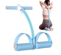 Resistance Bands - Elastic Pull Rope Trainer, Heavy Duty Yoga Stretch Band with Foam Handles, Portable Multifunctional Fitness Tool | for Gym Home Pilates Workout Travel Training Exercise Women