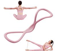 Resistance Bands,Exercise Bands for Women Men,Resistance Rubber Band with Handles,Elastic Pull Band,Not Break,Elastic Rope for Working Out,Full Body Training,Arm,Chest,Shoulder,Yoga (Pink-15 LB)