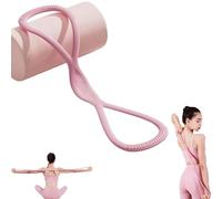 Resistance Bands, Figure 8 Exercise Bands for Women Men, 8 Shaped Resistance Rubber Band for Arms, Exercise Bands (Pink)