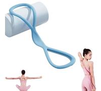 Resistance Bands, Figure 8 Exercise Bands for Women Men, 8 Shaped Resistance Rubber Band for Arms, Exercise Bands (Blue)