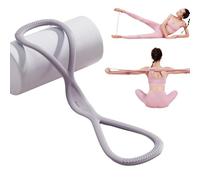 Resistance Bands, Figure 8 Exercise Bands for Women Men, with Handles, Arm Back Elastic Rope, 15/25/35lb Shoulder Opening Beauty Back Elastic Band, High Elasticity Silicone (Gray,25lb)