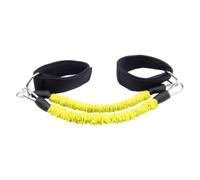 Resistance Bands For Legs - Adaptable Resistance for Leg Shaping | Exercise Bands with Shock-Preof Foam Padding Cotton Wrapping | Women Men Taewondo Fitness Home Gym Workout Ankle Leg Training 20-80