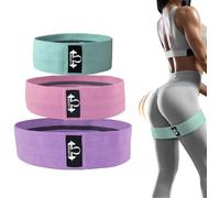 Resistance Bands-Set Of 3 And Muscle Building With Free Storage Bag
