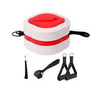 Resistance Bands with Handles - Portable Exercise Resistance Bands, Flexible Arm Strength Trainer | Straining Resiistance Band with Handles | Fitness Workout Gym for Adults Women Men Exerciser Forear