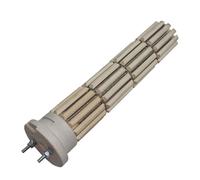 Résistance céramique thermos électrique 1200 W - 230 V - Diamètre 52 x 4 pierres - Longueur 250 mm +-5 mm