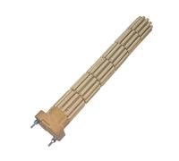 Résistance céramique thermos électrique 1500 W - 230 V - Diamètre 47 x 6 pierres - Longueur 320 mm +-5 mm