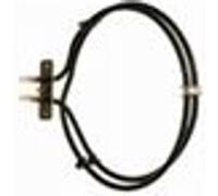 Résistance chaleur tournante 2400w l205mm ø195mm pour four smeg G