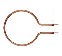 Résistance Chauffante 21.2cm pour Plaque Grill Rapide(B) | Compatibilité crêpière, diamètre 8mm, chaleur uniforme, installation simple, usage cuisine coréenne