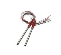 Résistance chauffante à cartouche 12 x 100/120/150/200/250 mm avec thermocouple de type K, 220 V, 300 W-800 W, lot 5(NO Thermocouple,220V,12x100mm 300W)