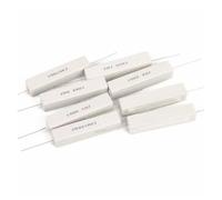 Résistance ciment 10pcs 10W 5% Résistance de puissance 0,1 R ~ 100K 1R 2 R 2,2 R 3 R 4 R 5 R 6 R 8 R 10 R 20 R 22 R 30 R 33 R 100 R 200 R 1K 10 K ohms (5 ohms). 1 K)