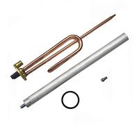 Résistance courbe 2000 W + Anode 22 x 300 + joint + vis inoxydable/Cointra/Thermor/Junkers/Fleck/Ariston/Aparici