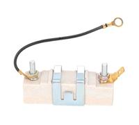 Résistance de bobine d'allumage de 1,5 Ohm, dispositif de résistance à l'usure en métal et céramique, compatible avec les pièces de moto automobile, fin des années 1960, milieu des années 1980