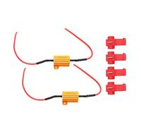 Résistance de charge LED 25W 25Ω, annuleur d'erreur de clignotant pour phares de voiture DRL et antibrouillard, 2 paquets