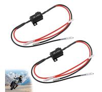Résistance De Charge LP B548 - 2 Pièces De 25 Watts Et 6,8 Ohms Pour SMD Mini-Indicateurs - Assure Une Fréquence De Clignotement Correcte Et Évite Les Dysfonctionnements Led Resistances De Charge