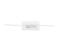 Résistance de ciment, puissance 5%, composant électronique, Circuit imprimé 5W, 10 pièces (27R)