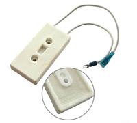 Résistance de frein pour machine d'équilibrage de pneus 80 W 20rj Dynamique Équilibreur de roue Circuit Board Pièce de réparation en ABS blanc Matériel automobile Fourniture d'outils