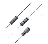 Résistance de fusible bobiné 3W, 10 pièces, précision 5% 0,1r 0,15r 0,22r 0,33r 0,47r 0,5r 1R 2,2r 3,3r 4,7r 0,1 0,15 0,22 0,33 0,5 Ohm Ω(1R)