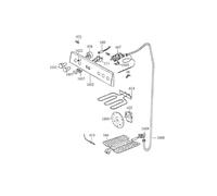 RESISTANCE DE GRILLE 2000 W REP614 pour CUISINIERE GERMANIA - 0606054