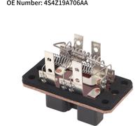Résistance De Moteur De Soufflante Hvac Résistance De Soufflante Chauffante No.4S4Z19A706Aa pour Ford Escort 2.0L L4-Gas 1997-2003 [4At, 4At F4E-Iii, 5Mt] Plastique Métal 1 Pcs