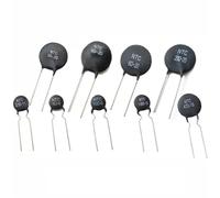 Résistance de thermistance NTC 2,5D 3D 5D 8D 10D 20D 33D 47D Coefficient de température négatif 2,5D-20 5D-9 8D-15 D-11 33D-7 47D-15 (Size : 2Pcs 2.5D-20)