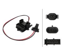 HELLA 9ML 366 410-751 Résistance de pulseur d'air habitacle, chauffage