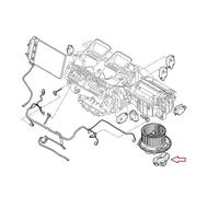 Résistance de ventilateur de chauffage pour BMW série 1 E81-E82-E87-E88