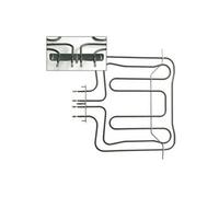 Smeg – Résistance de voûte 806890527 – 1000 + 1700 W 230 V