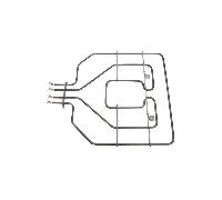 RESISTANCE DE VOUTE GRILL 2800 W 230 V pour FOUR BOSCH - 00471375