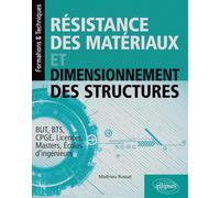 Résistance des matériaux et dimensionnement des structures
