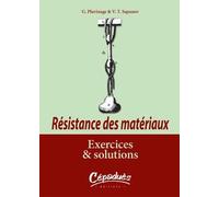 Résistance des matériaux : Exercices et solutions