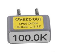 Résistance d'étalonnage standard, pour test de précision du multimètre, tolérance de 0,1 %, coefficient de température 25 PPM, design banane de 4 mm, pour multimètres portables et bancs (100 K)