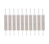 Résistance en ciment de résistance de puissance de 10 pièces à l'épreuve des chocs à faible bruit pour circuit de haute puissance pour protection de circuits (3KR)